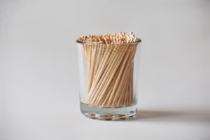 an assortment of toothpicks